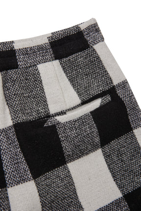 Etoile Block Check Skort