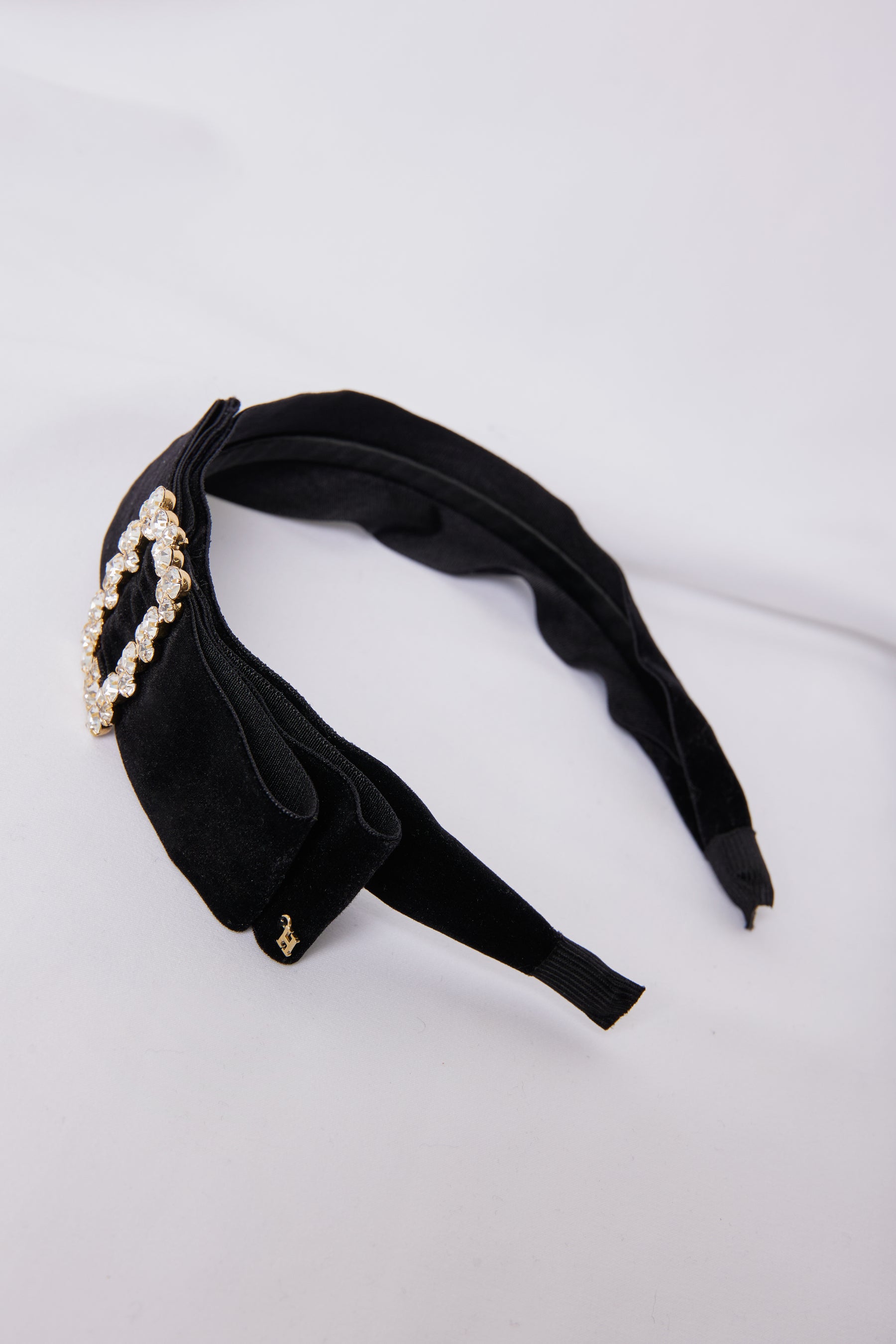 オリジナル ヘアアクセサリー Headband Ribbon Velour to lip Her ヘア 