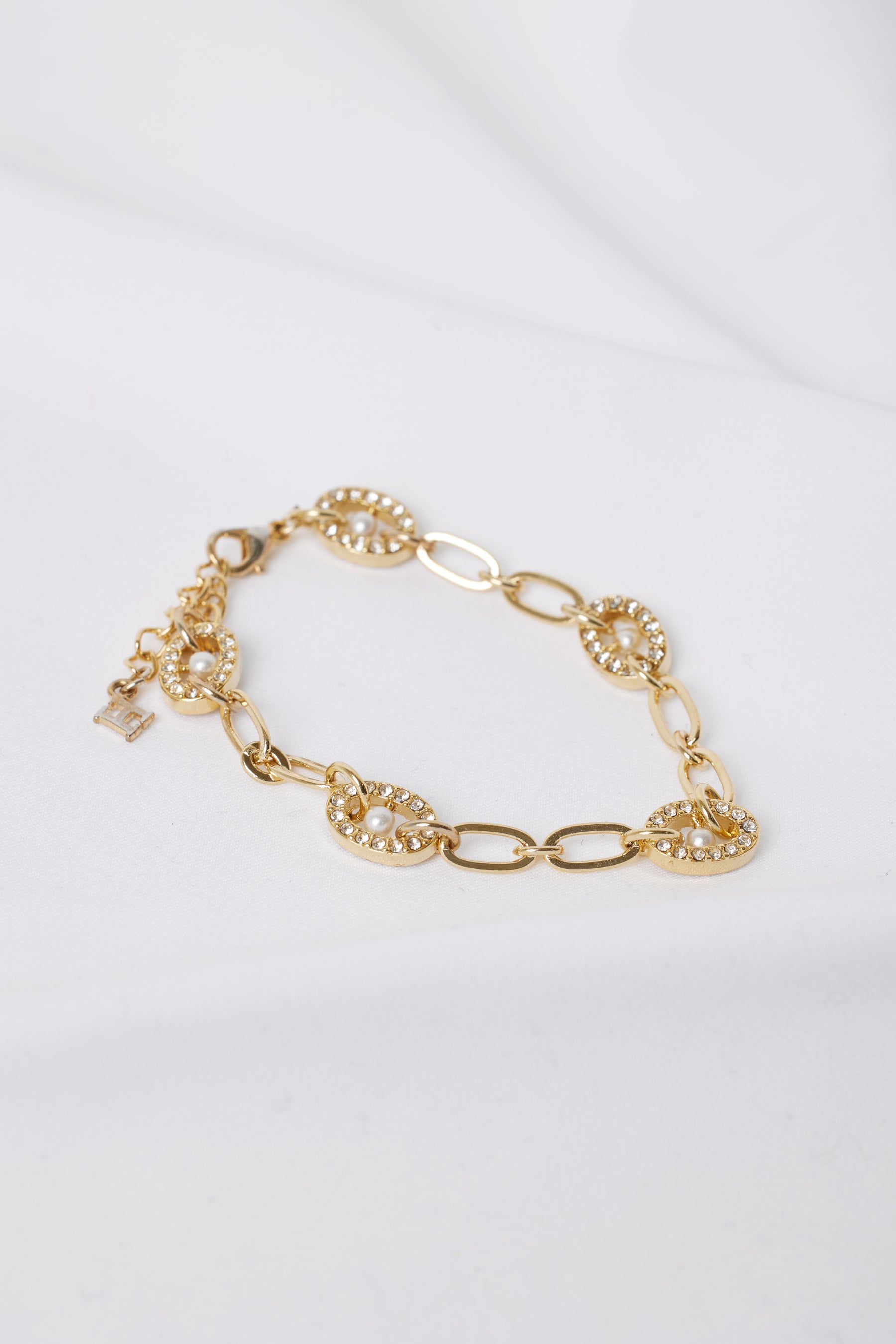 NO3 Pavé Chain Bracelet