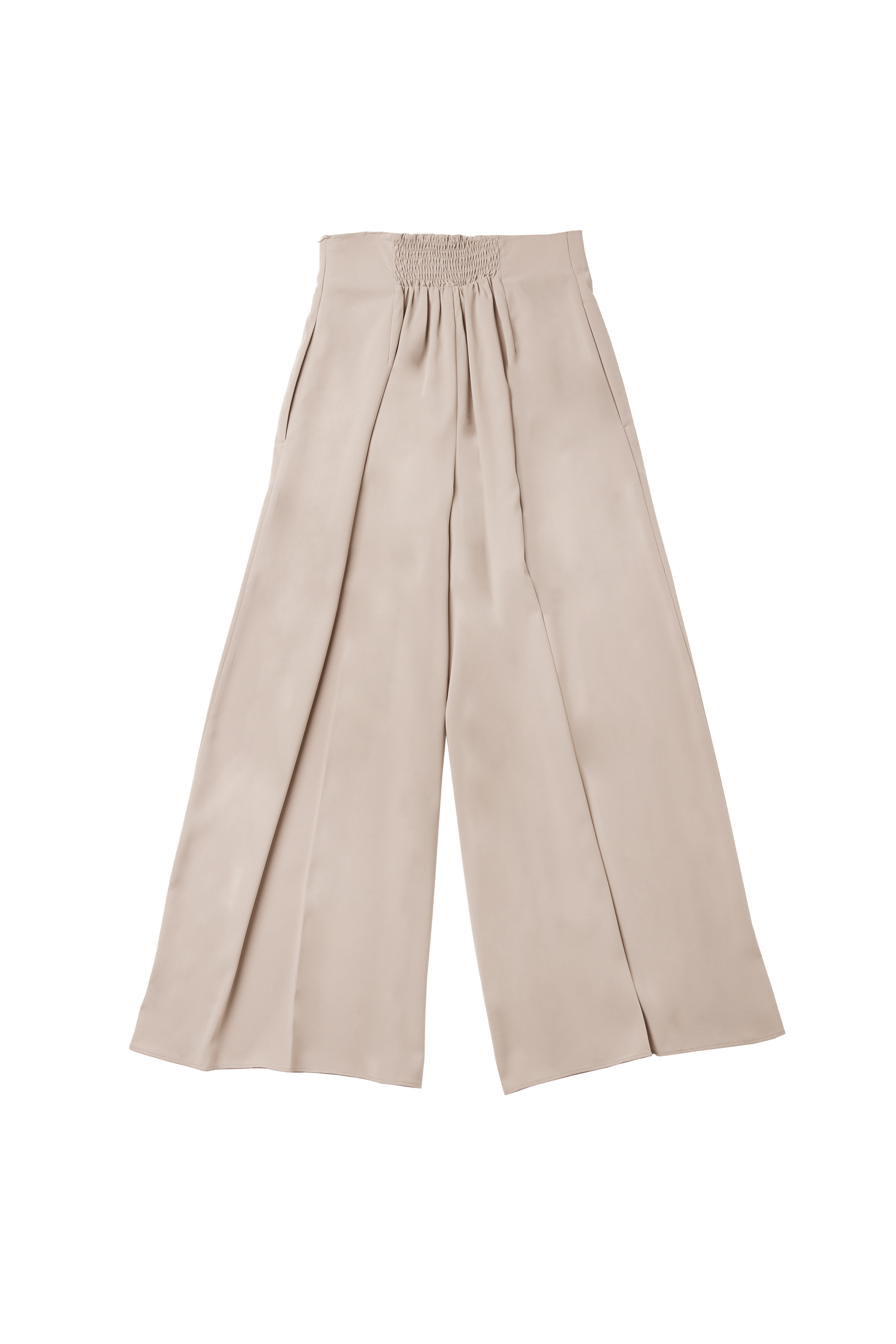 Front Tuck Wide Pants