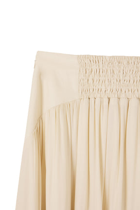 【新色】High-Waist Tiered Long Skirt