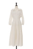 【4月下旬出貨】【white petale】Pleated Open Shirt Dress