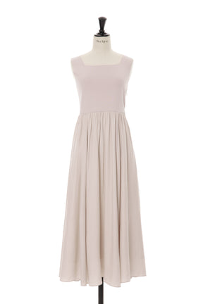 【2月上旬發送】【新色】Bicolor Knit Dress Set