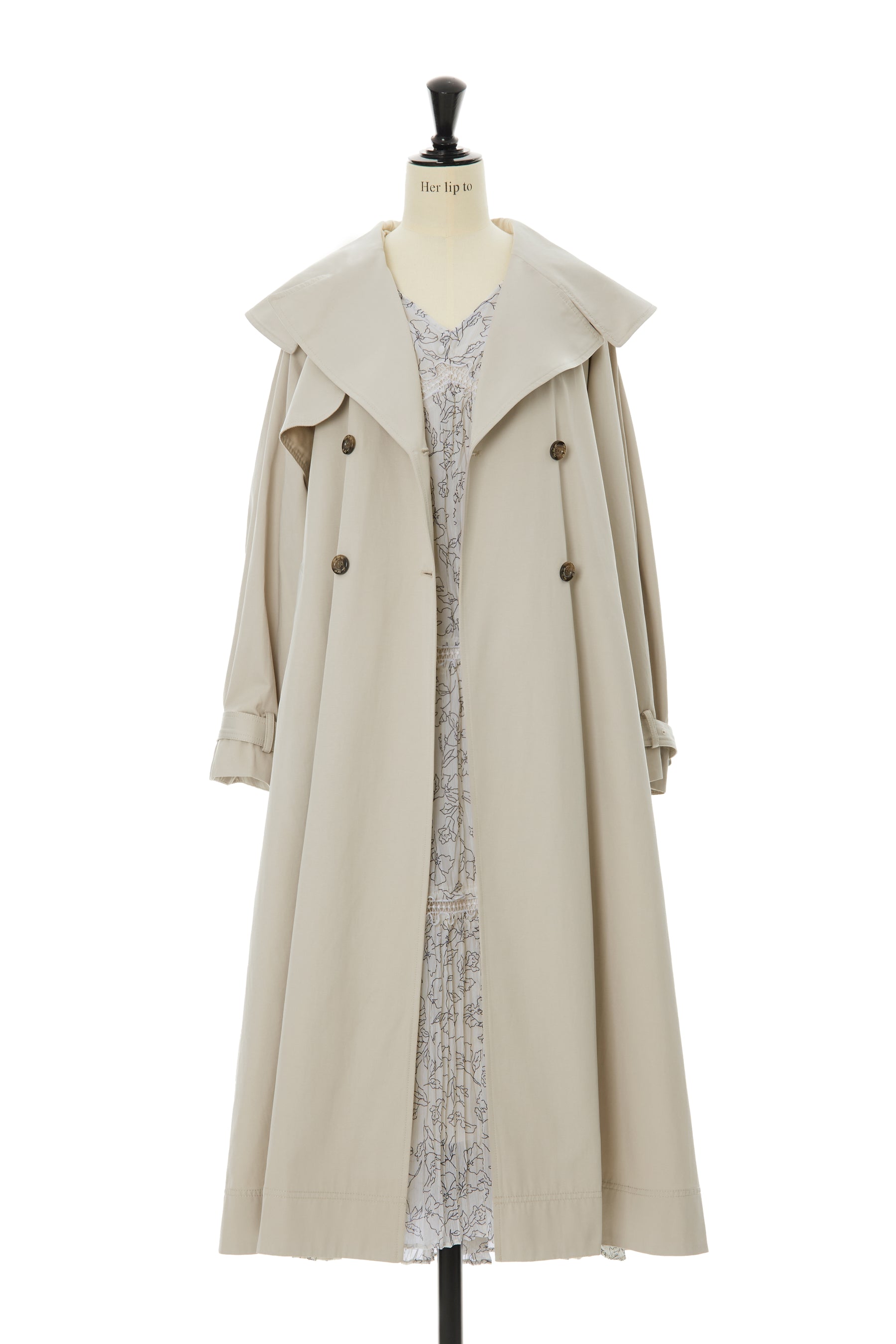 【新色】Grace Long Trench Coat