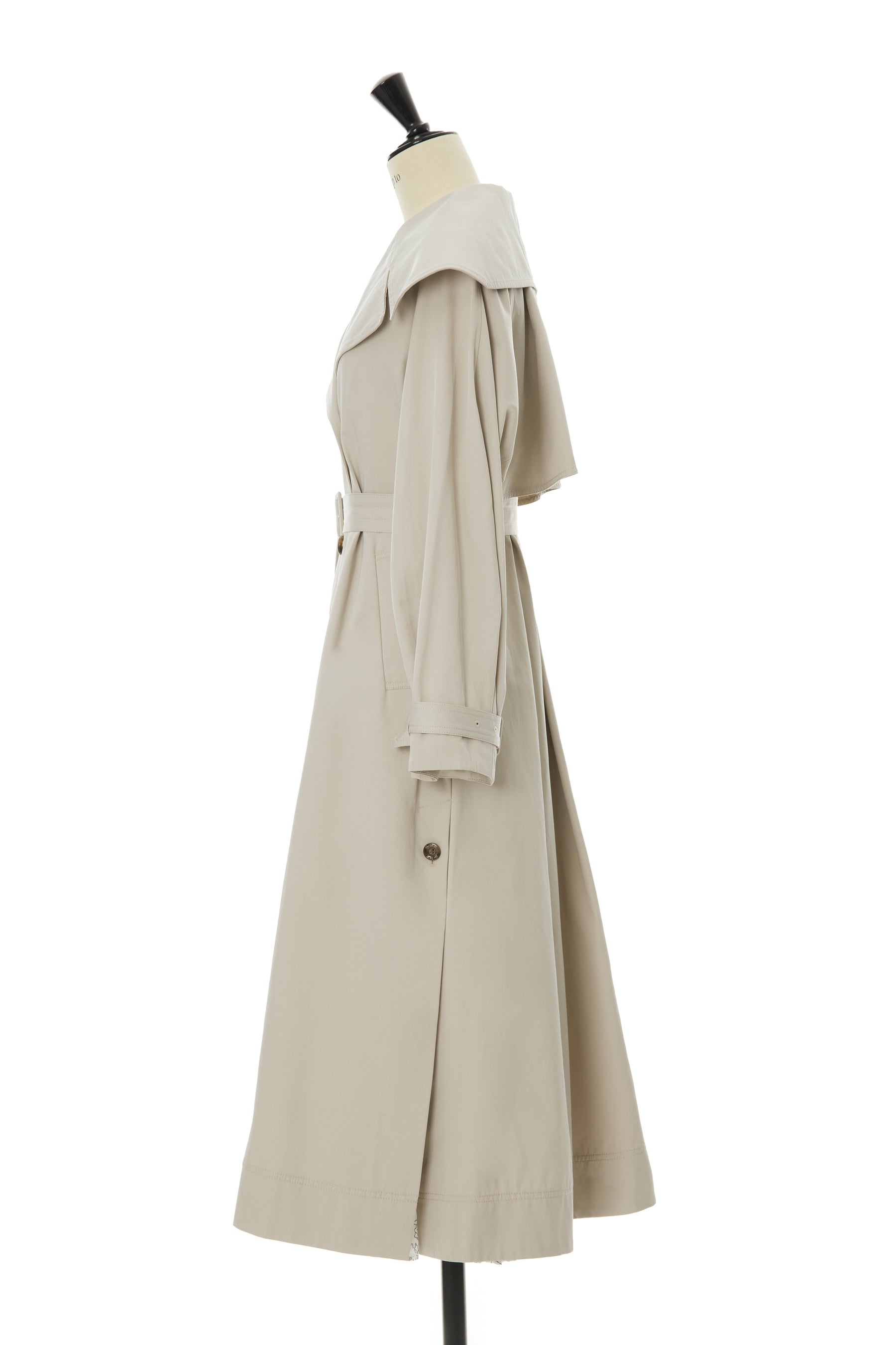 New color] Grace Long Trench Coat