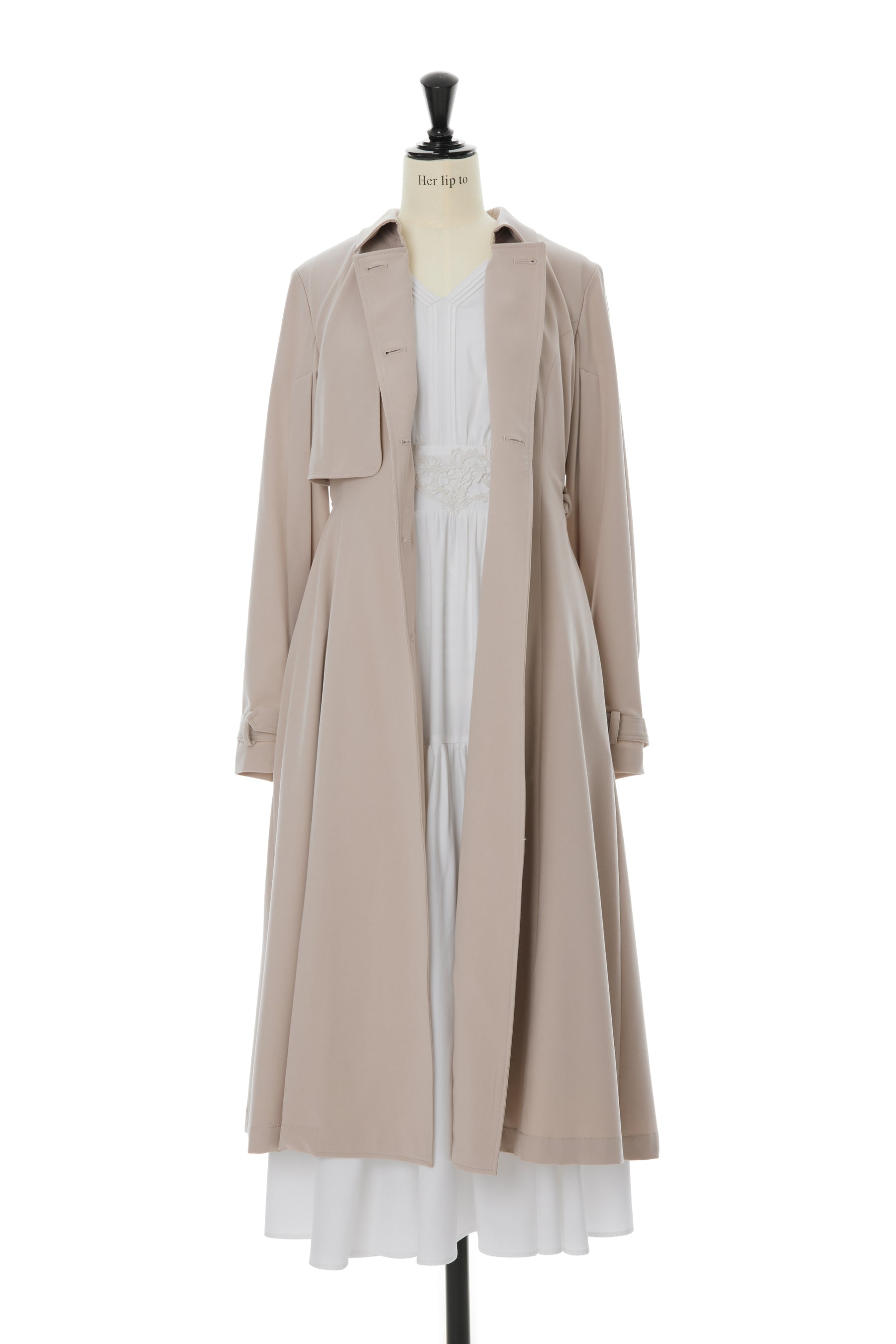 Classical Open Sleeve Trench Coat