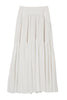 [New color] High-Waist Tiered Long Skirt
