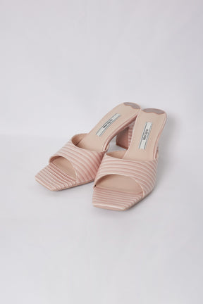 [Shipped in early May] Square-Toe Mules
