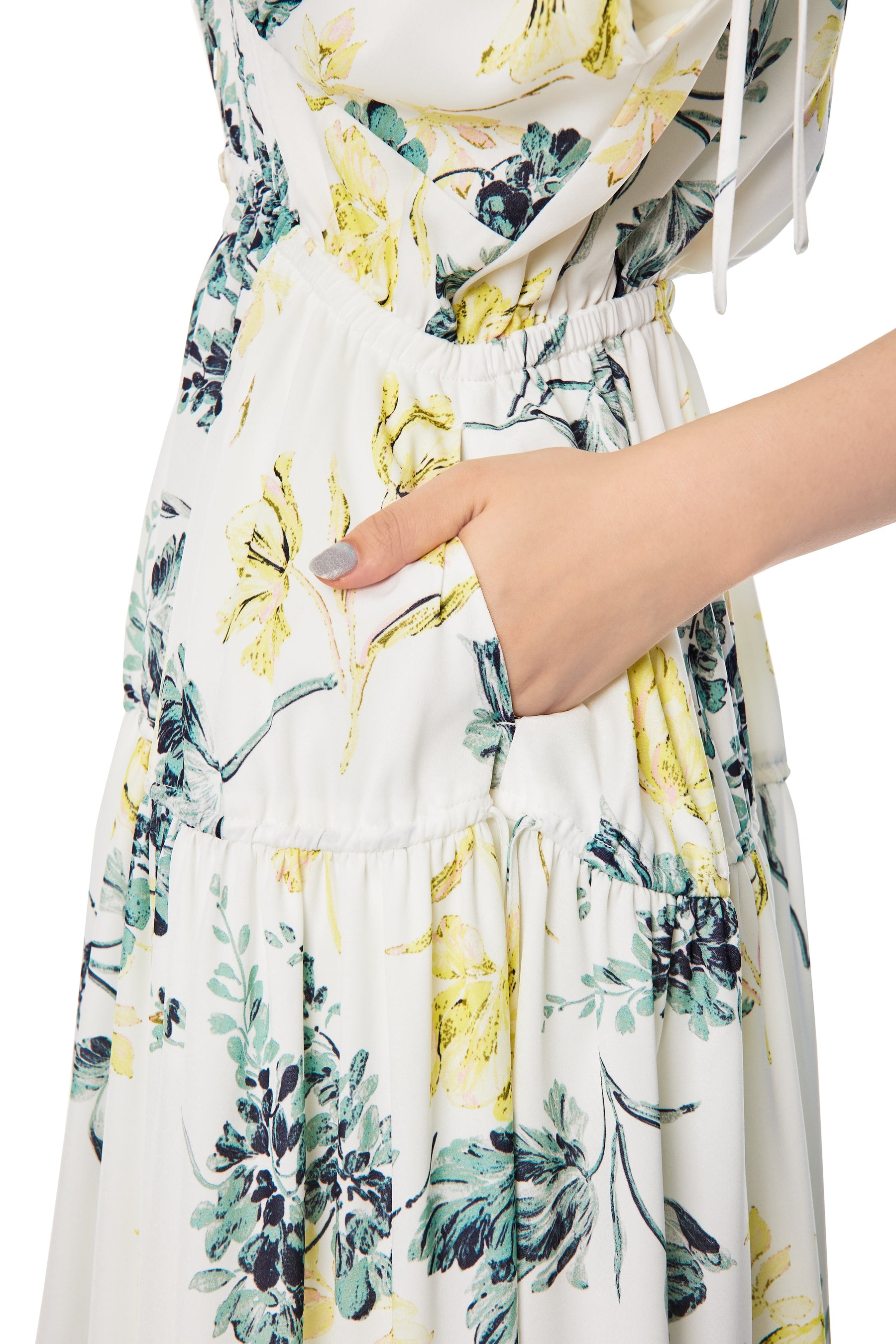 [New color] [lemon / powder mint]Full Of Love Long Dress