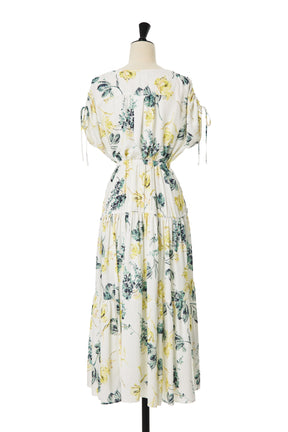 [New color] [lemon / powder mint]Full Of Love Long Dress