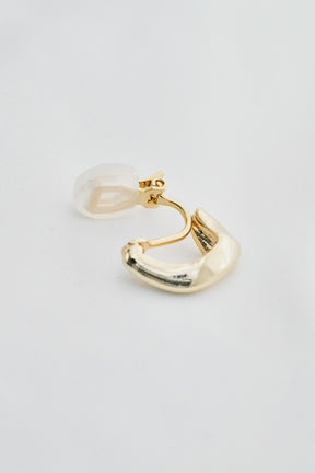 [Shipped in mid-April] Gold Wave Earrings