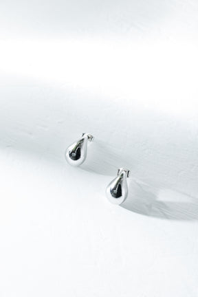 Silver Drop Pierces