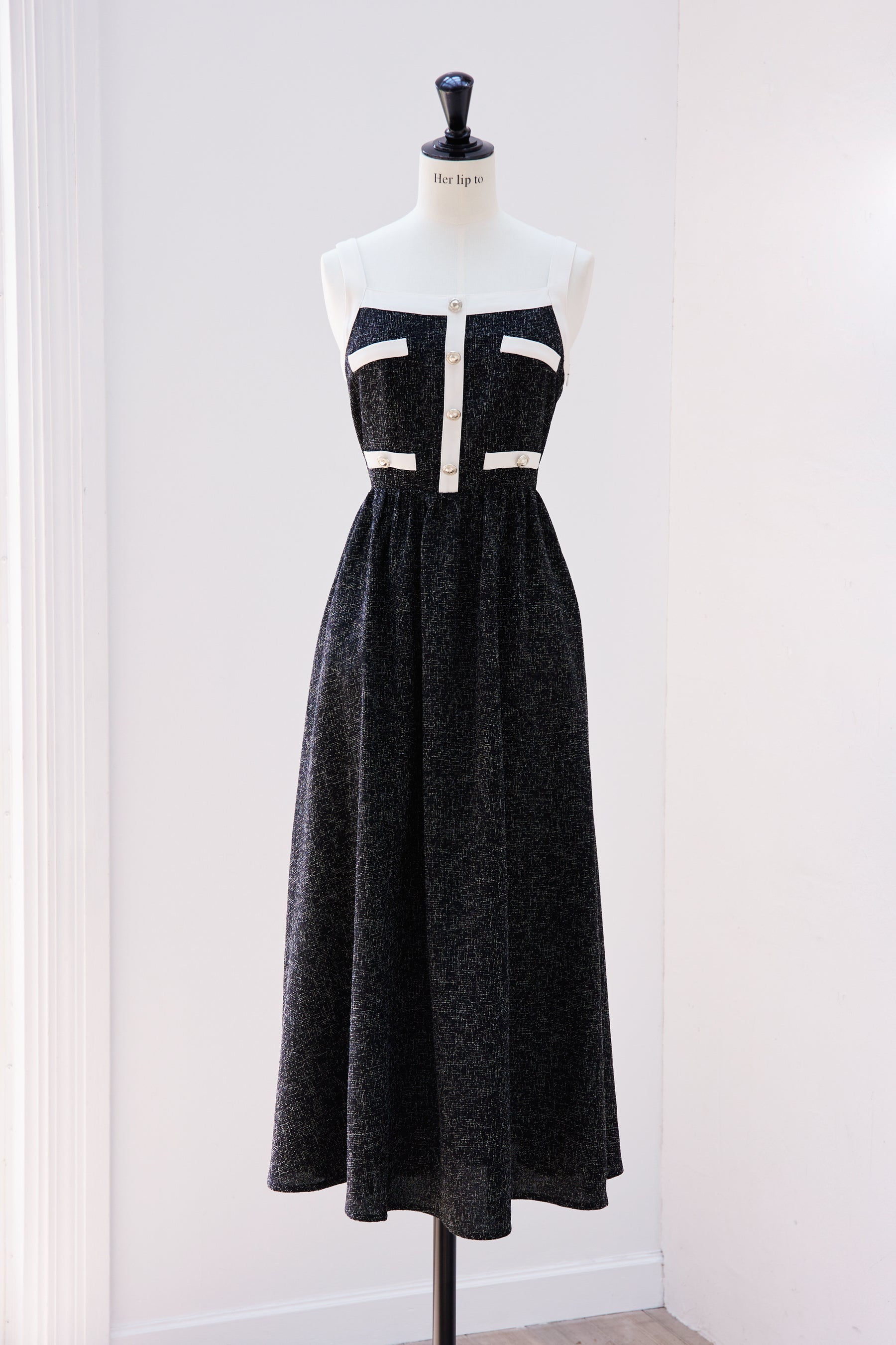 7月中旬発送】Verona Tweed Long Dress