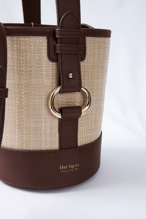 Capri Round Bucket Bag