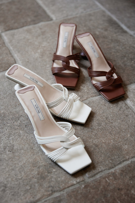 Cross Strap Mules