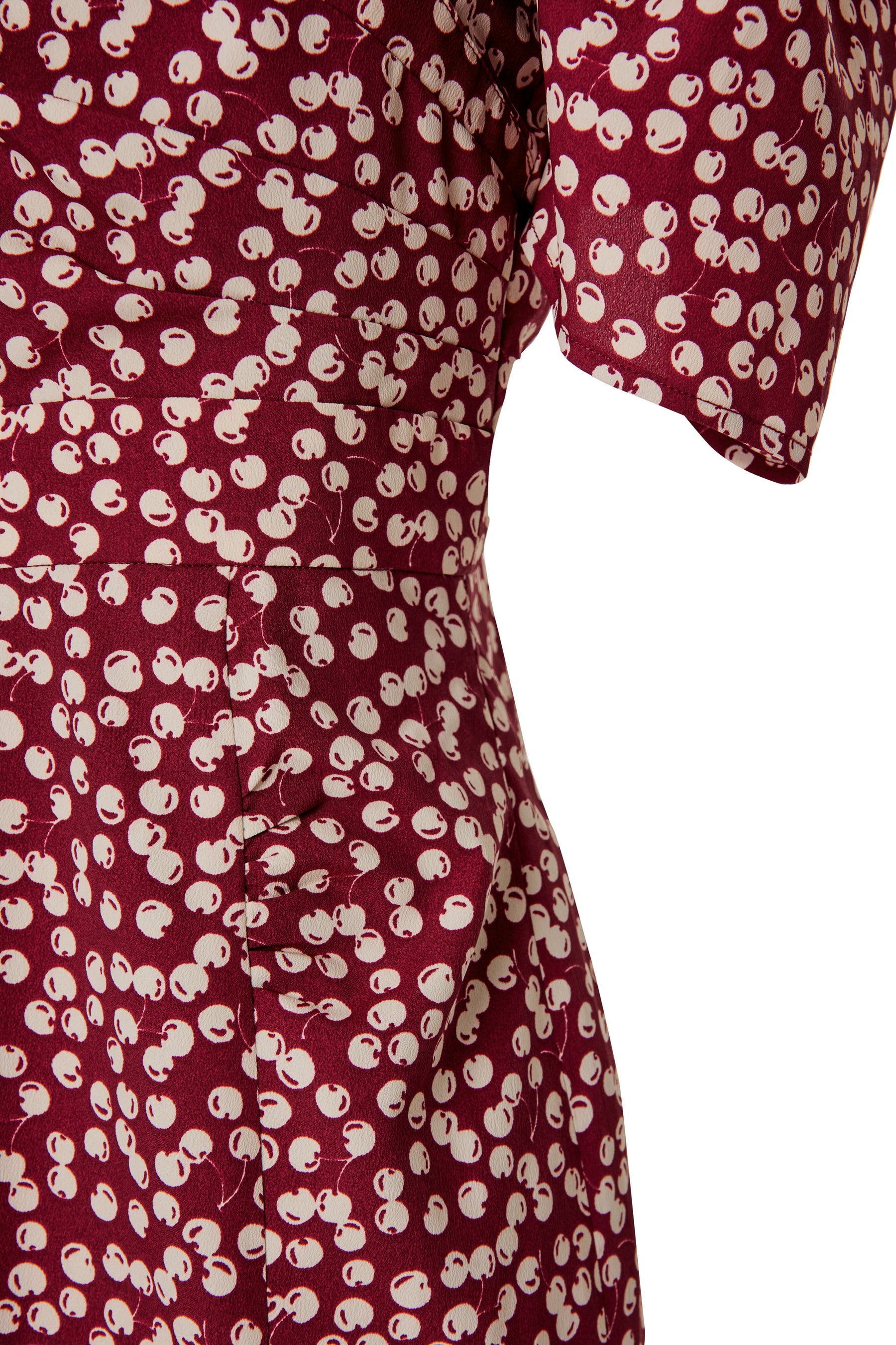 [New Color] Cherry Pattern Cache-Coeur One-Piece