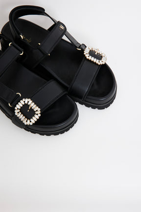 Crystal Slingback Sandals