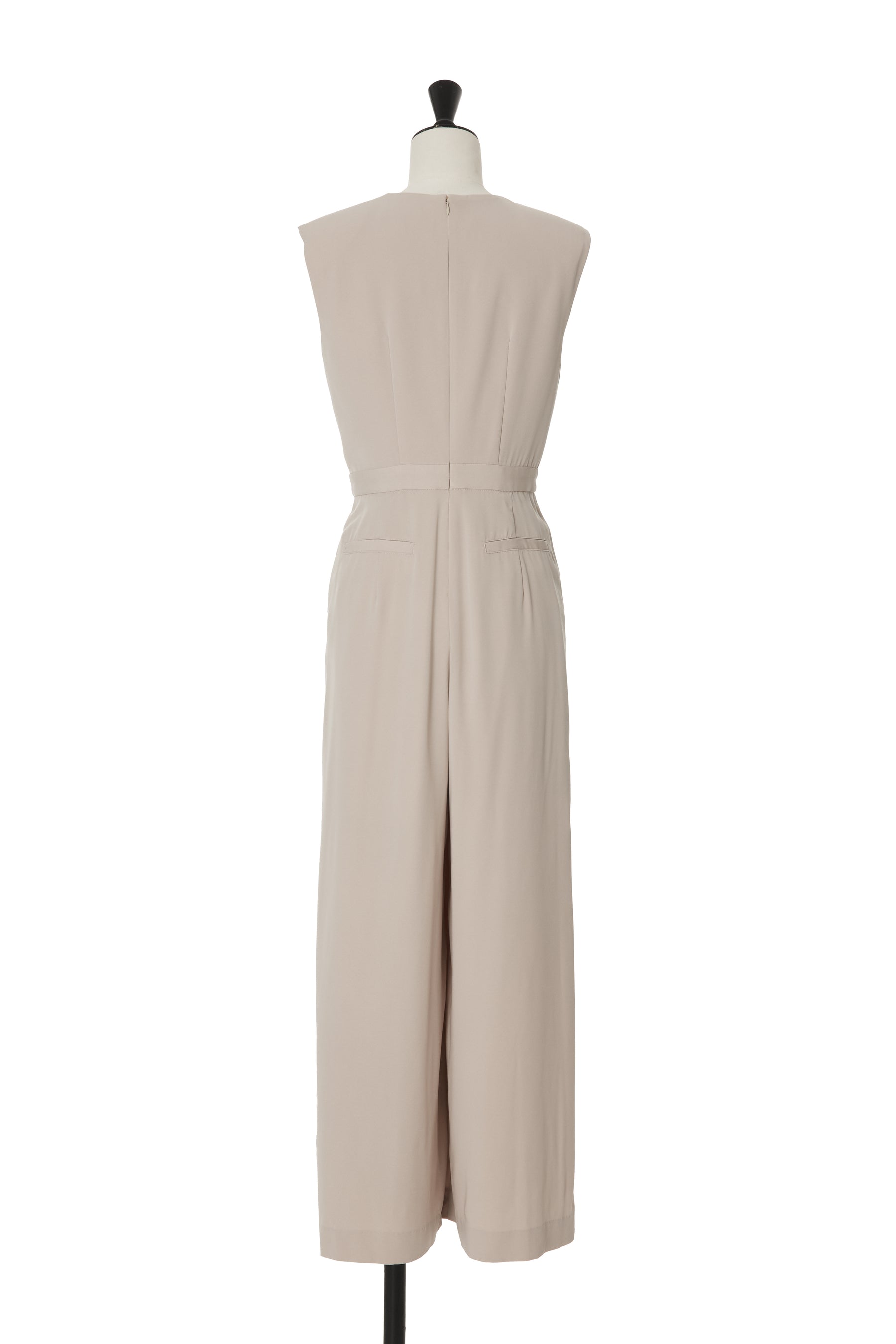 Two-Way Collar Jumpsuit