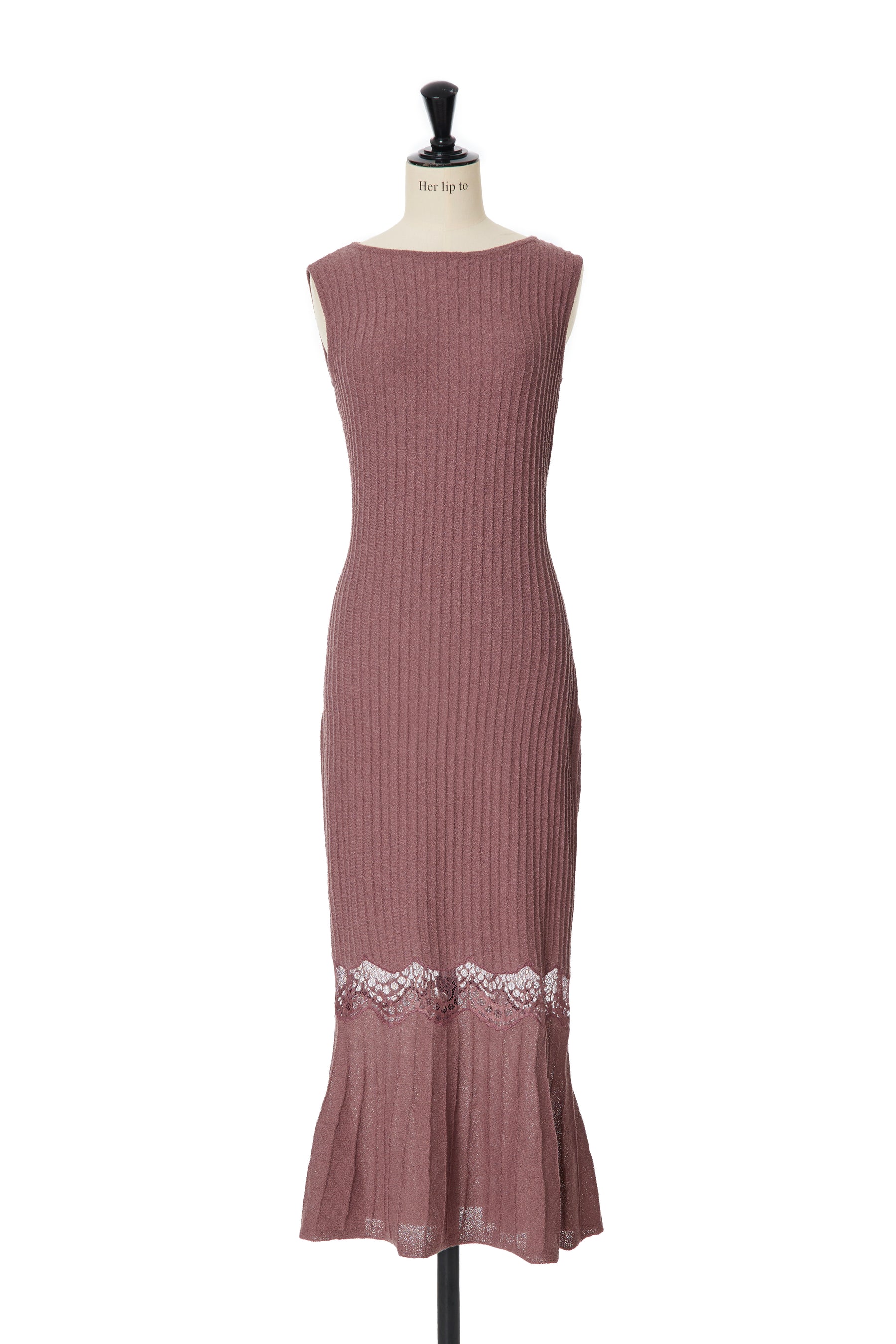 Mermaid Lace Knit Dress