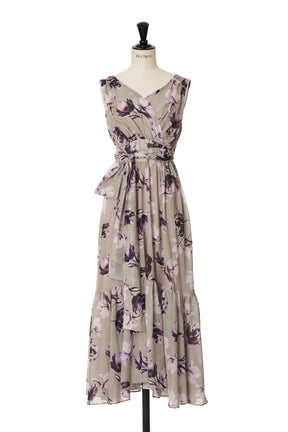 [New color] Anemone Cache-Coeur Long Dress