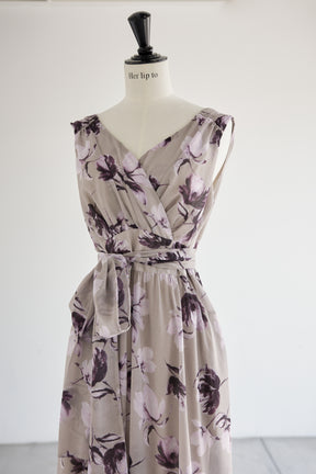 [New color] Anemone Cache-Coeur Long Dress