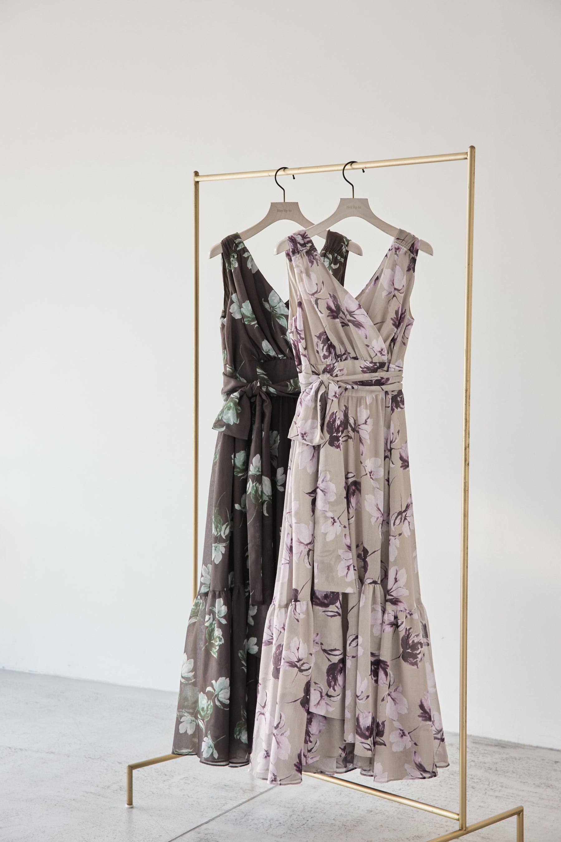 【新色】Anemone Cache-Coeur Long Dress