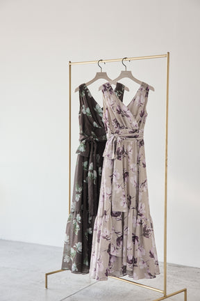 【9月上旬発送】Anemone Cache-Coeur Long Dress