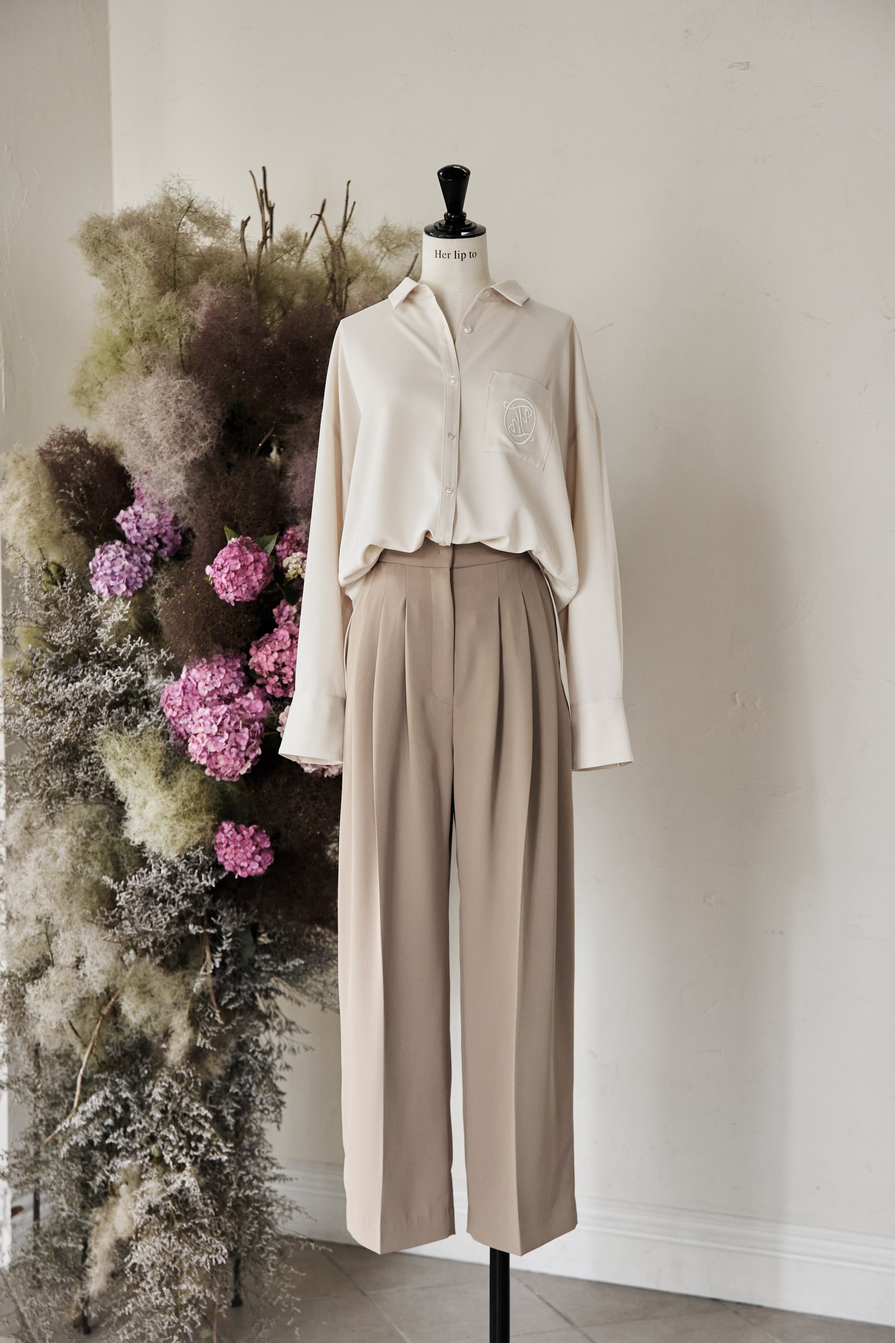 [New color] SoHo Wide-Leg Pants