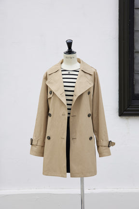 Noble Short Trench Coat