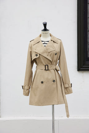 Noble Short Trench Coat