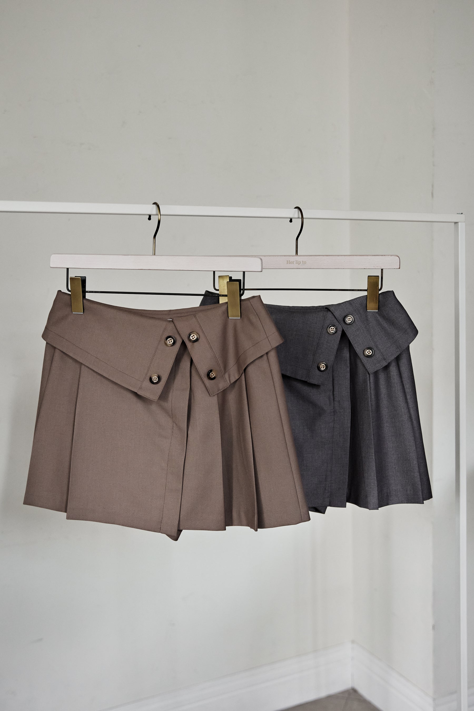 Pleated Mini Skort