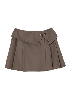 Pleated Mini Skort