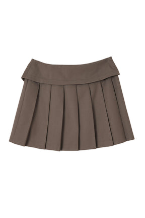 Pleated Mini Skort