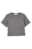 Trois Logo Ribbed Tee