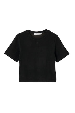 Trois Logo Ribbed Tee