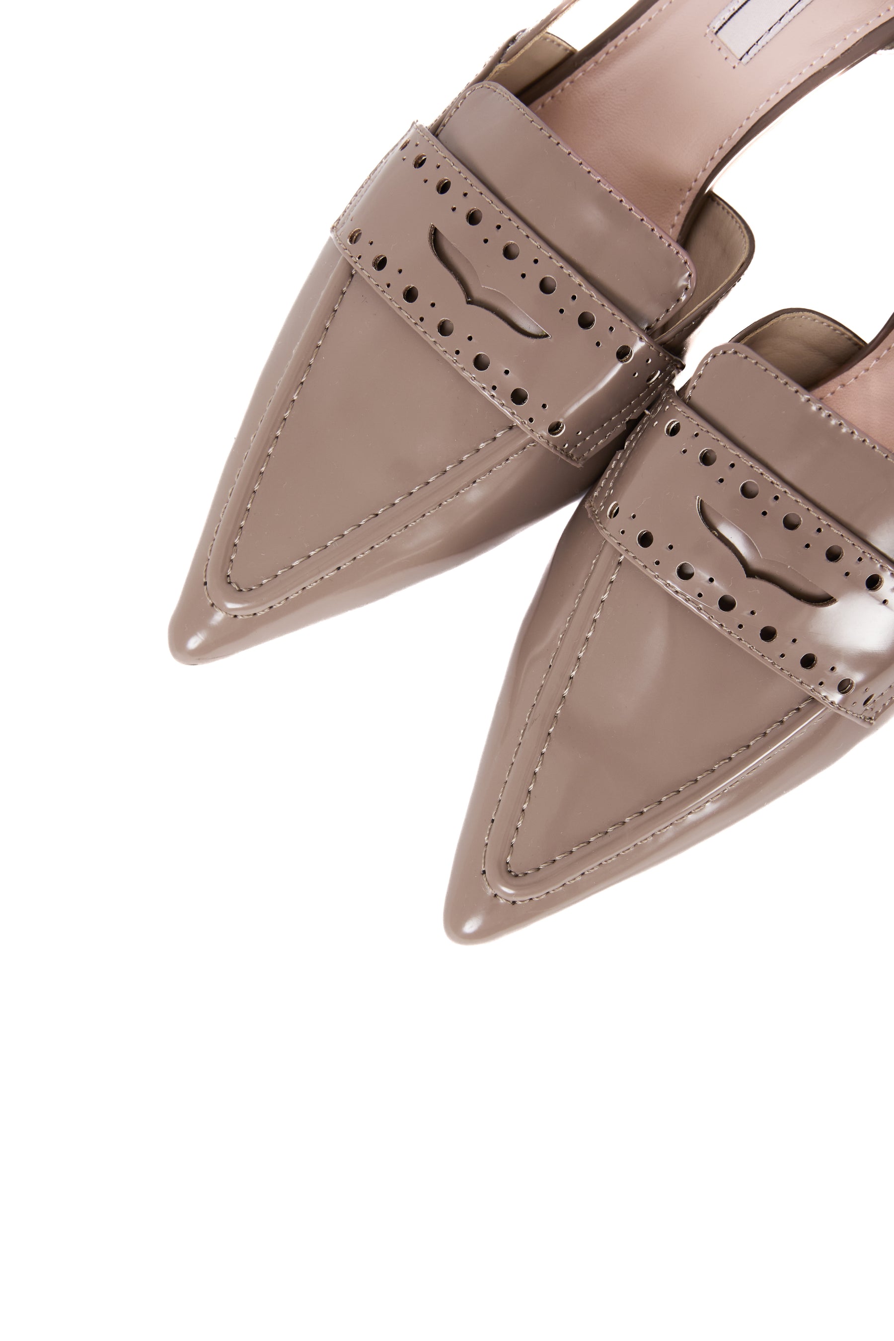 Medallion Heel Loafer