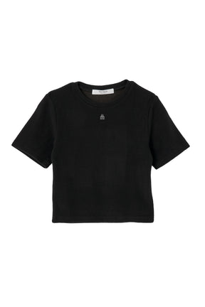 【新色】Trois Logo Ribbed Tee