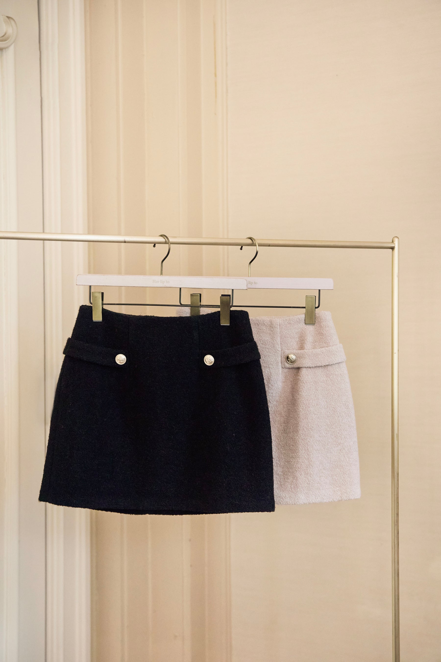 Royal Boucle Mini Skirt