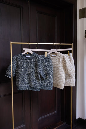 Twinkle Tweed Knit Set