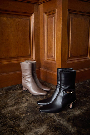 【9月下旬発送】Side Bit Ankle Boots