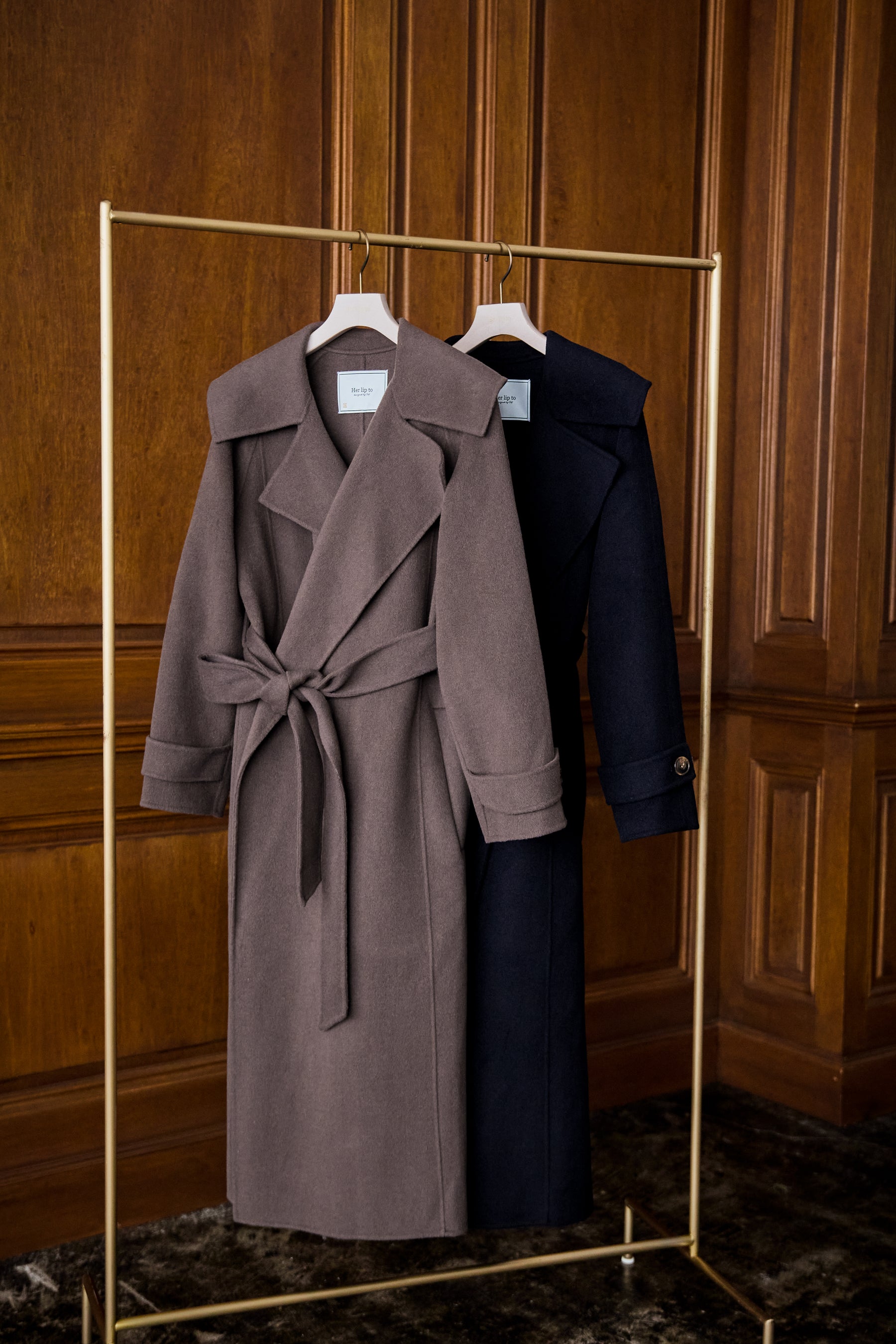 Lucca Wool Blend River Coat