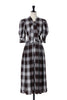 【9月中旬出貨】Chelsea Checked Tie Dress