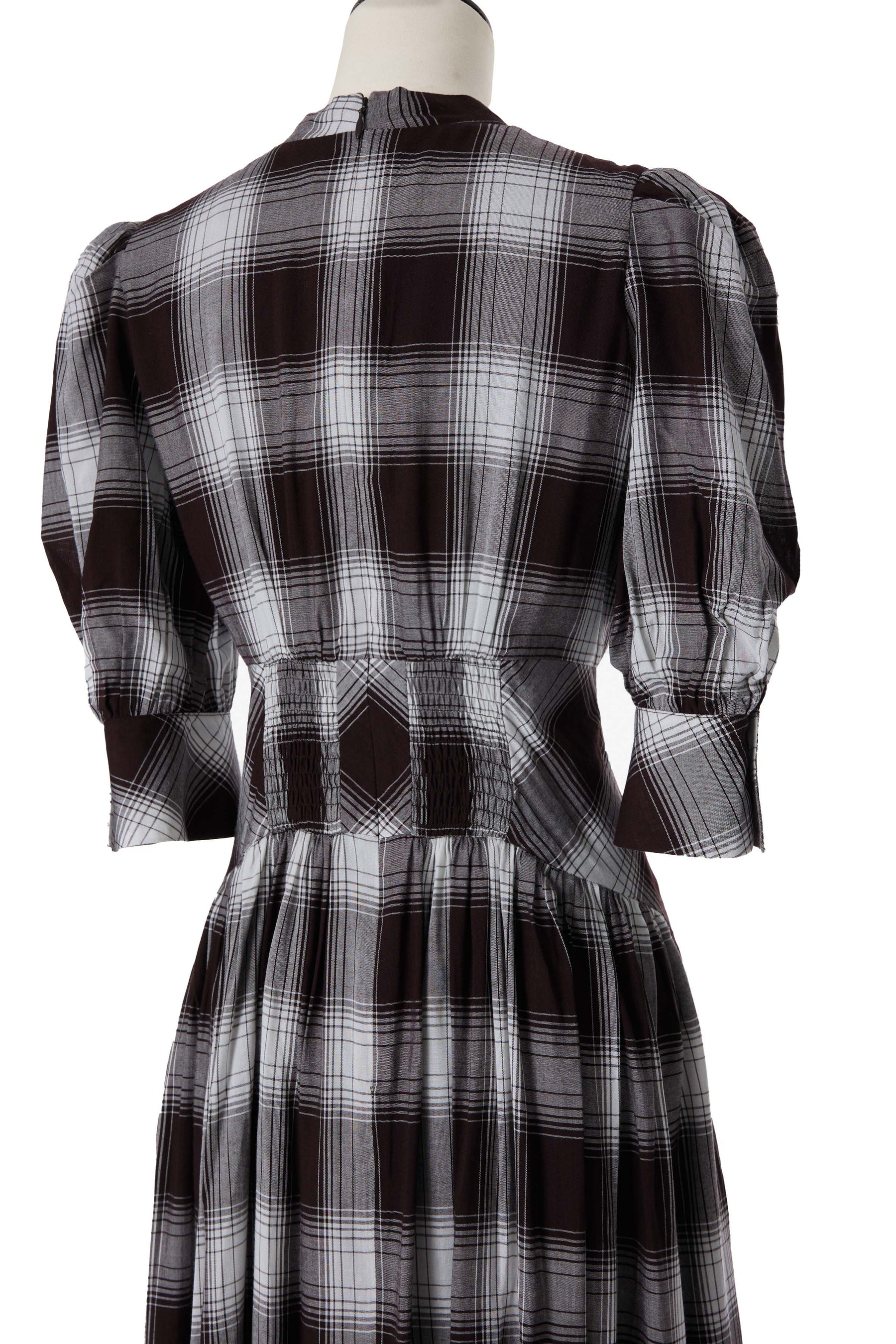 【9月中旬出貨】Chelsea Checked Tie Dress