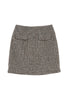 Hemingway Check Tweed Skirt