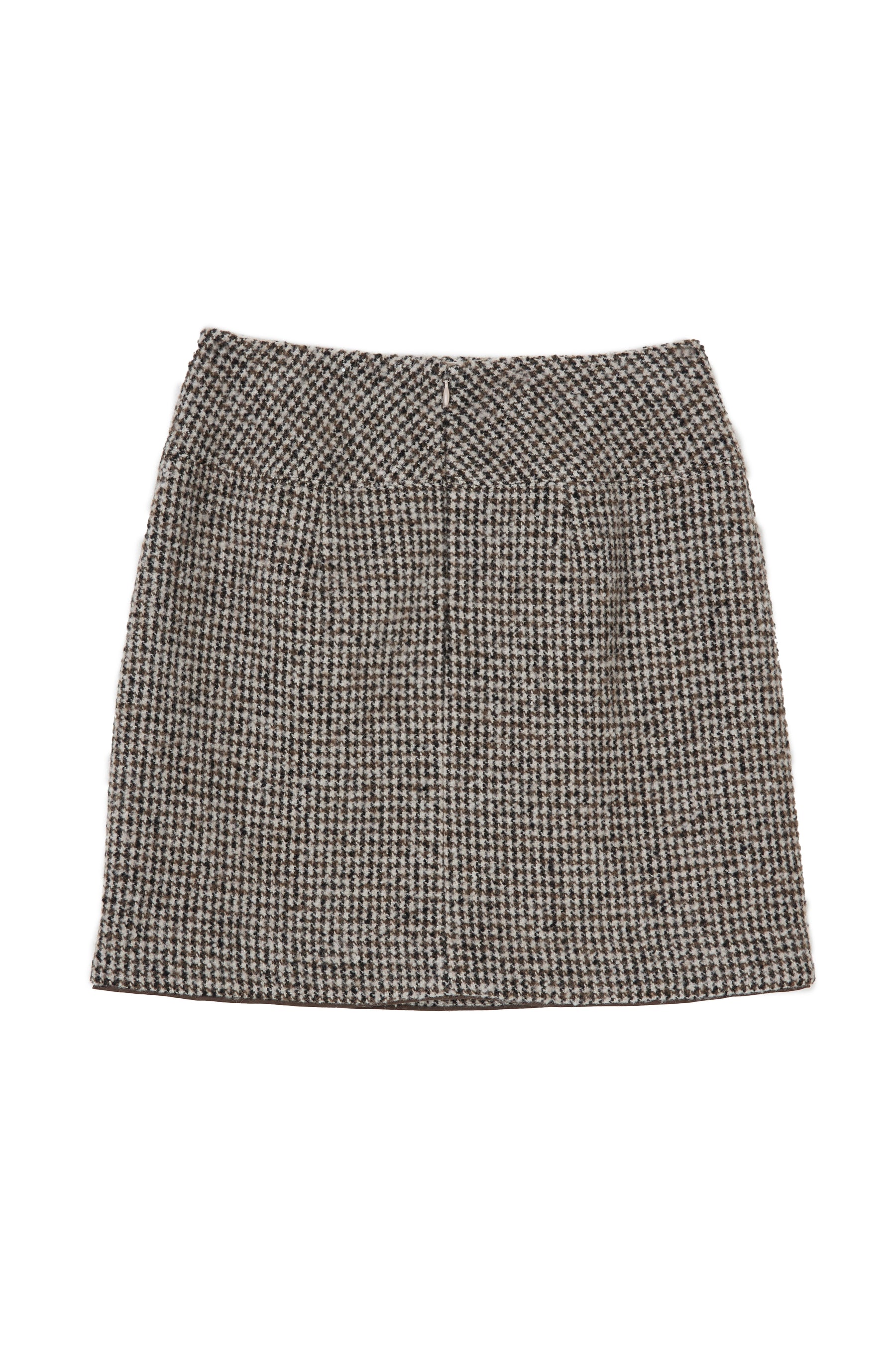 Hemingway Check Tweed Skirt