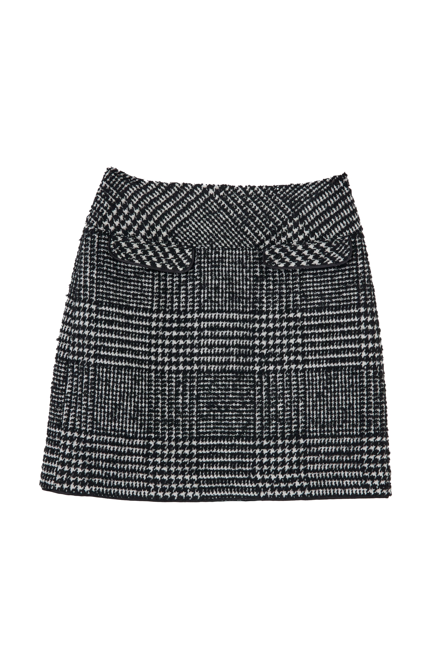 Hemingway Check Tweed Skirt