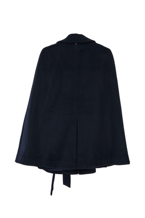 Two-Way Belted Cape Coat