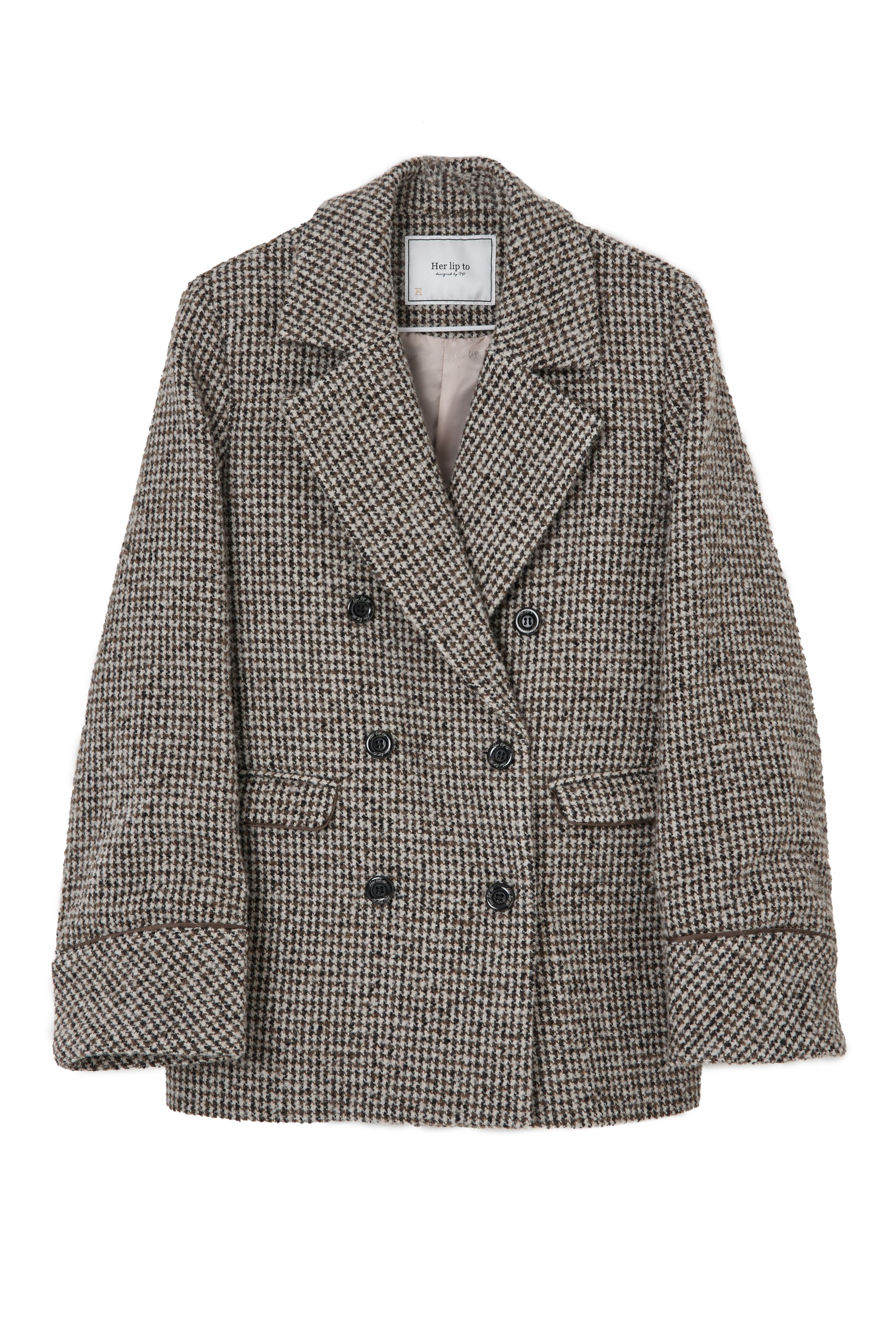 Hemingway Check Tweed Jacket