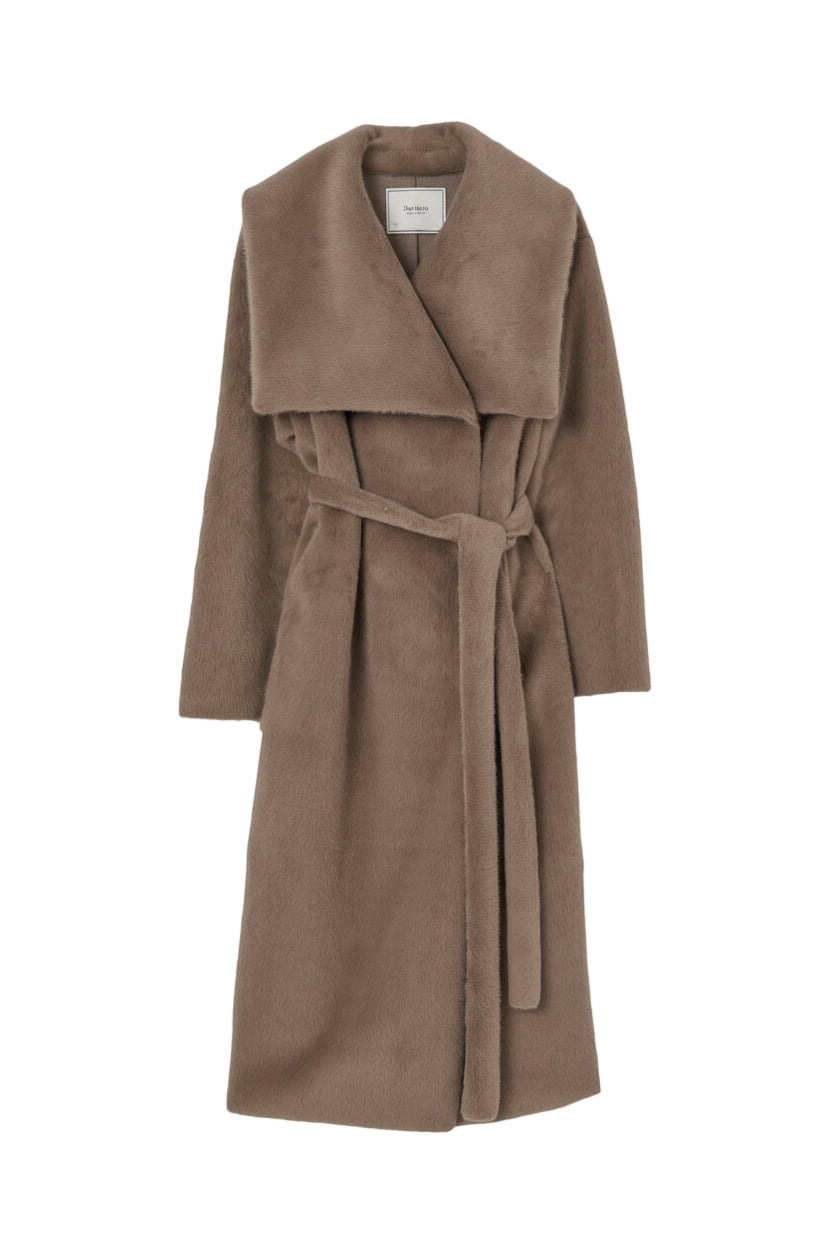 [Ships in late December][beige / latte] Grace Wrap Coat