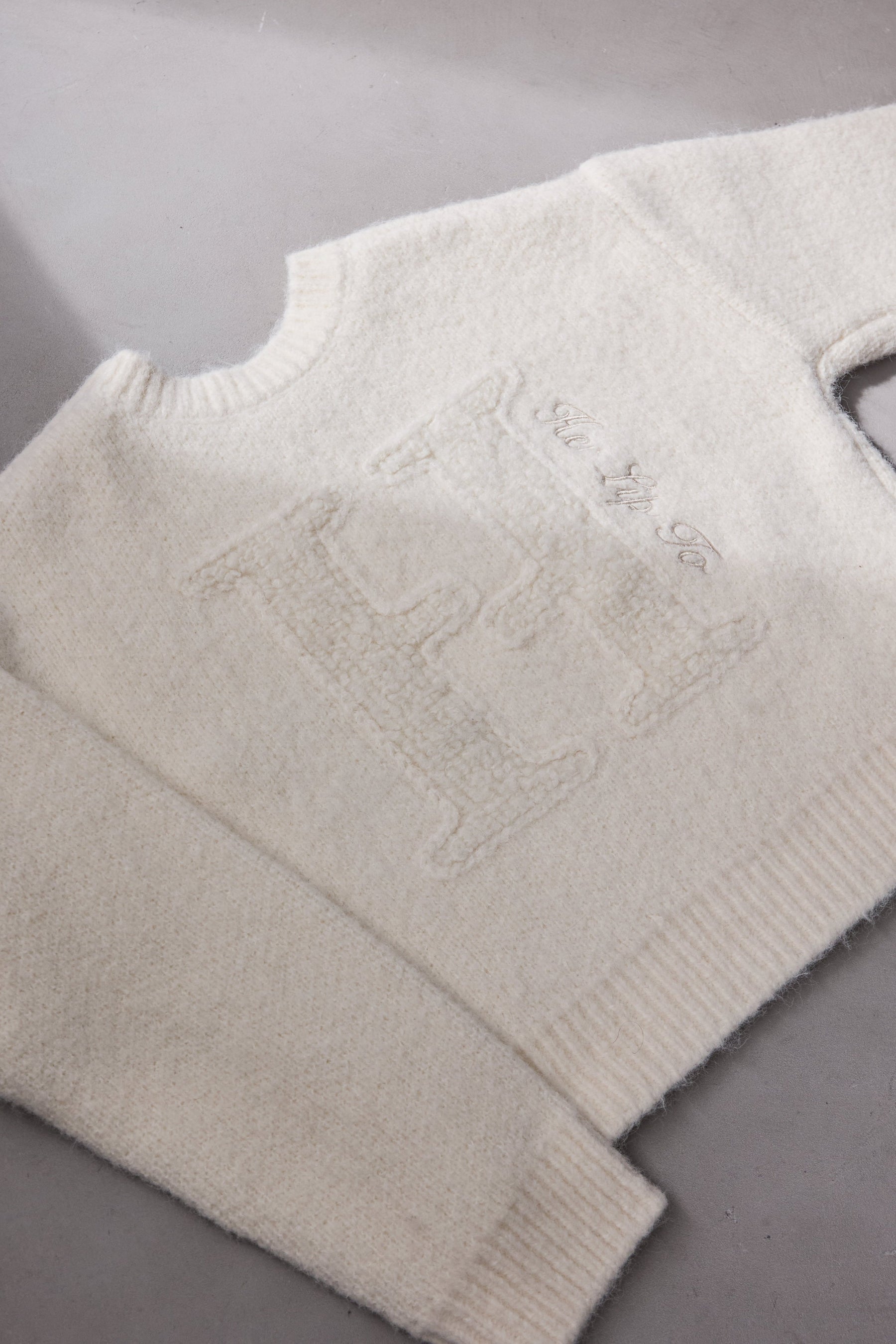 H Boa Logo Knit Pullover